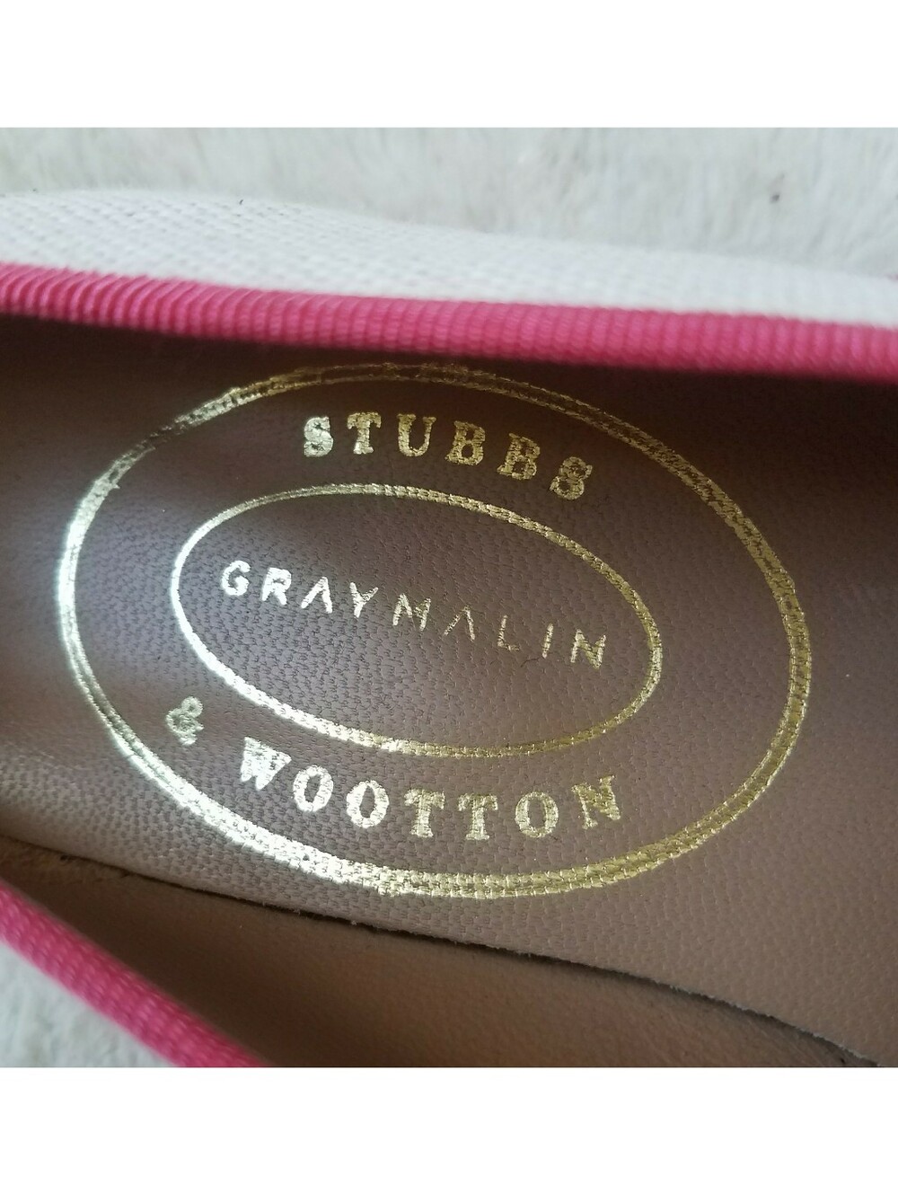 Stubbs & Wootton Palm Beach Linen Slipper Beach Embroidered Loafers - Picture 8 of 10